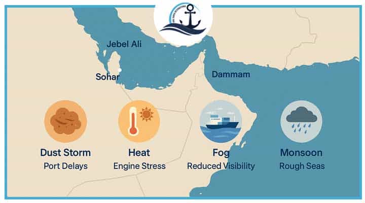 The Unforgiving Climate of the Gulf