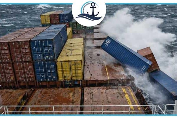 Container overboard detection and reporting system launched