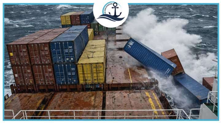 Container overboard detection and reporting system launched